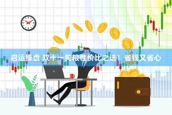 启运操盘 双十一狗粮性价比之选！省钱又省心
